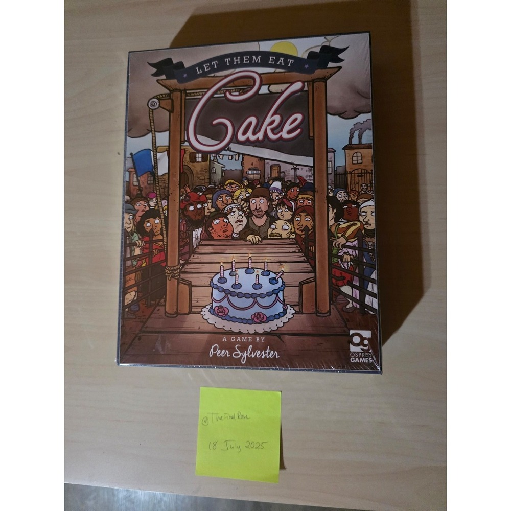 Let Them Eat Cake board game